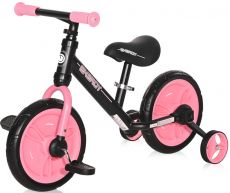 Велосипед-беговел 2 в 1 Lorelli Energy Black&Pink
